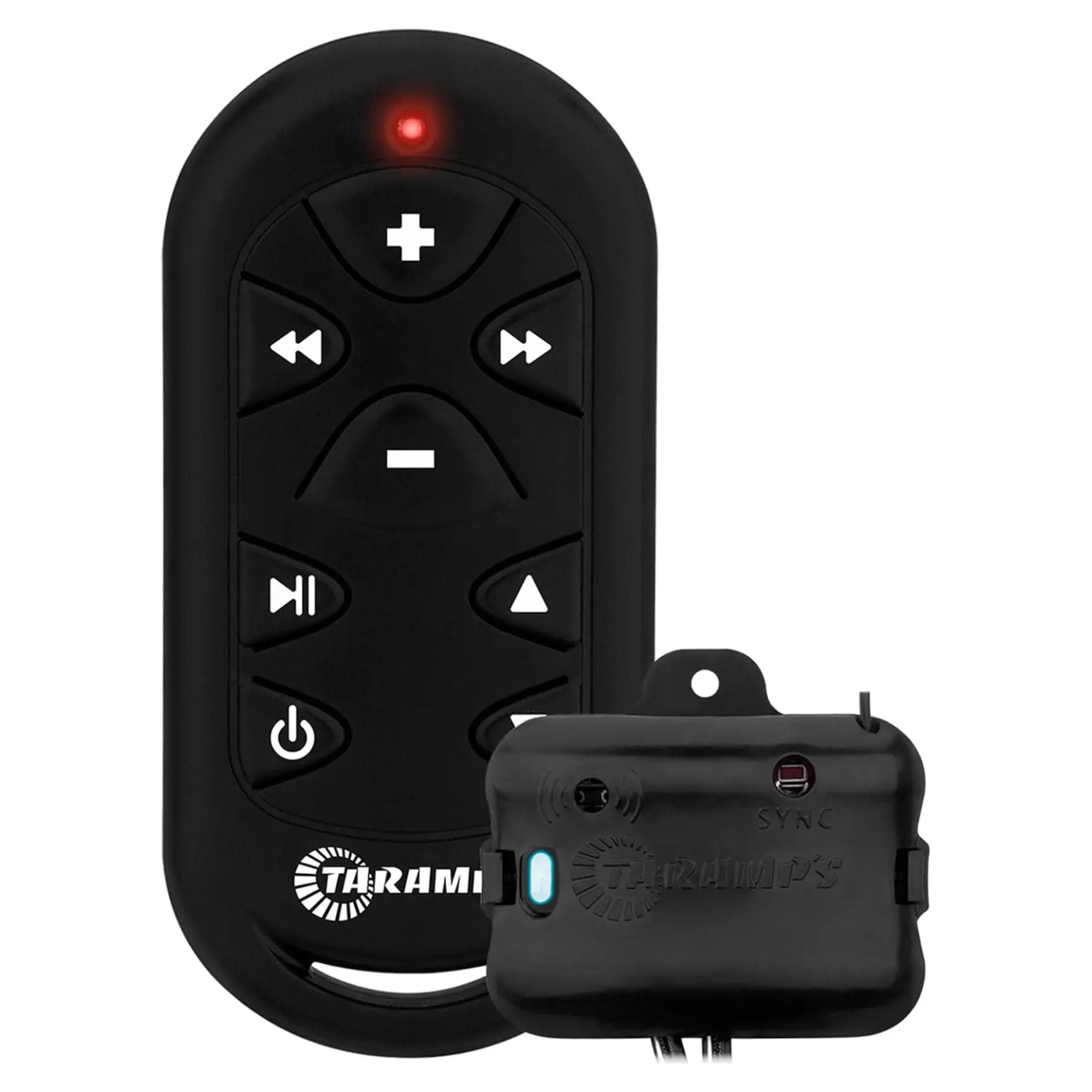 Taramps Universal Remote Control TLC 3000 Black Long-Distance, 16 Functions, Learning And Memory Mode, Amp Volume Control for Car Head Units, Motorcycle, Home, Audio Accessories, Easy to Install