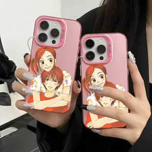 Anime Lovely Complex Phone Case Suitable for iPhone 17 16e 16 15 14 13 12 11 Mini Pro Max Air X XR XSMAX 8 7 Plus Anti Fall Matte Back Cover