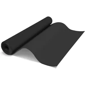 39"x15" EVA Foam Roll, 86 kg/m3 High Density 2MM Thick Foam Sheets, Flexible & Easy to Cut Ideal Material for Cosplay Supplies, DIY Projects, Drawer Mat, Crafts and Arts（1Pack Black)