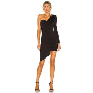 Michael Costello x REVOLVE Carmen Dress in Black