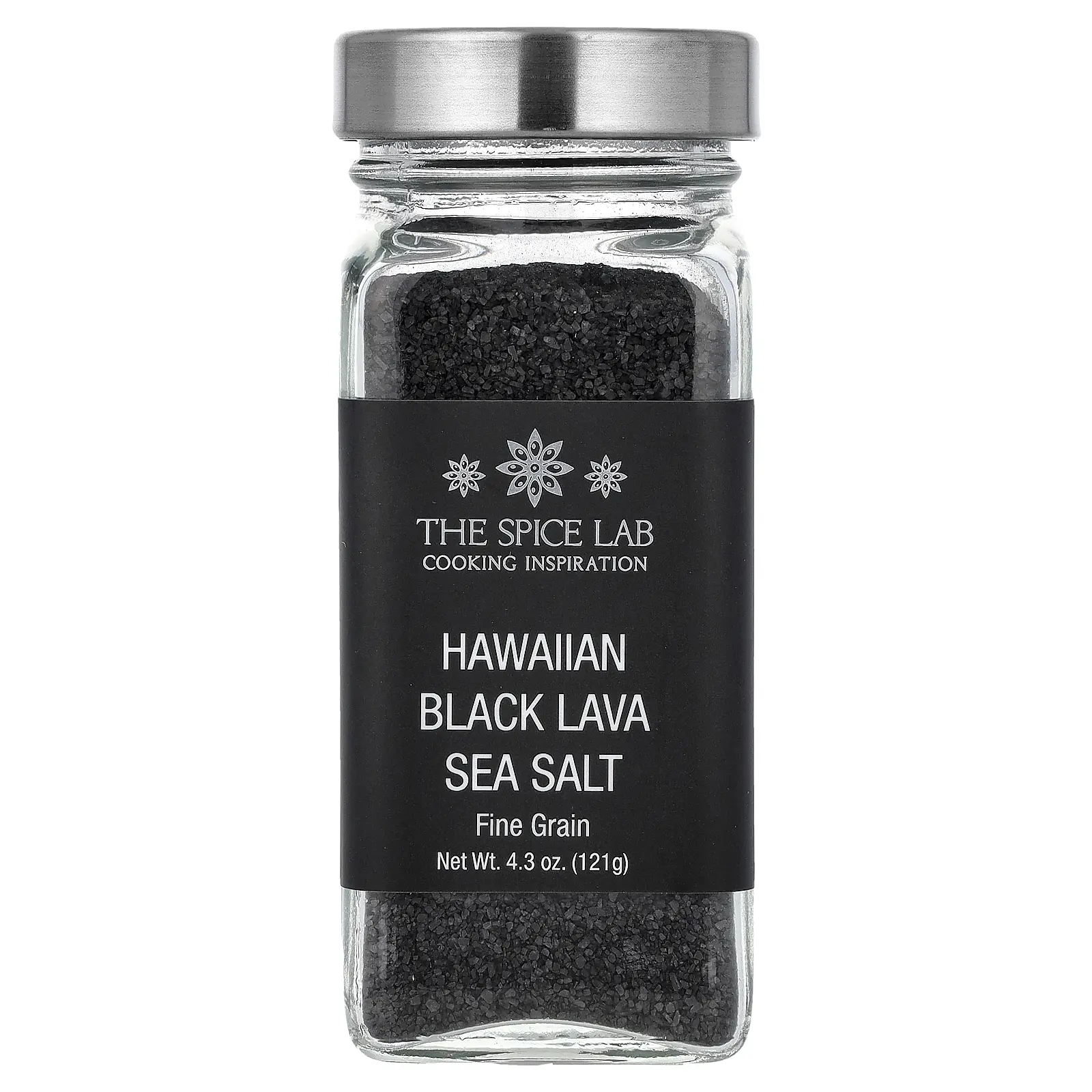The Spice Lab Hawaiian Black Lava Sea Salt, Fine Grain, 4.3 oz (121 g) The Spice Lab Hawaiian Black Lava Sea Salt, Fine Grain, 4.3 oz (121 g)