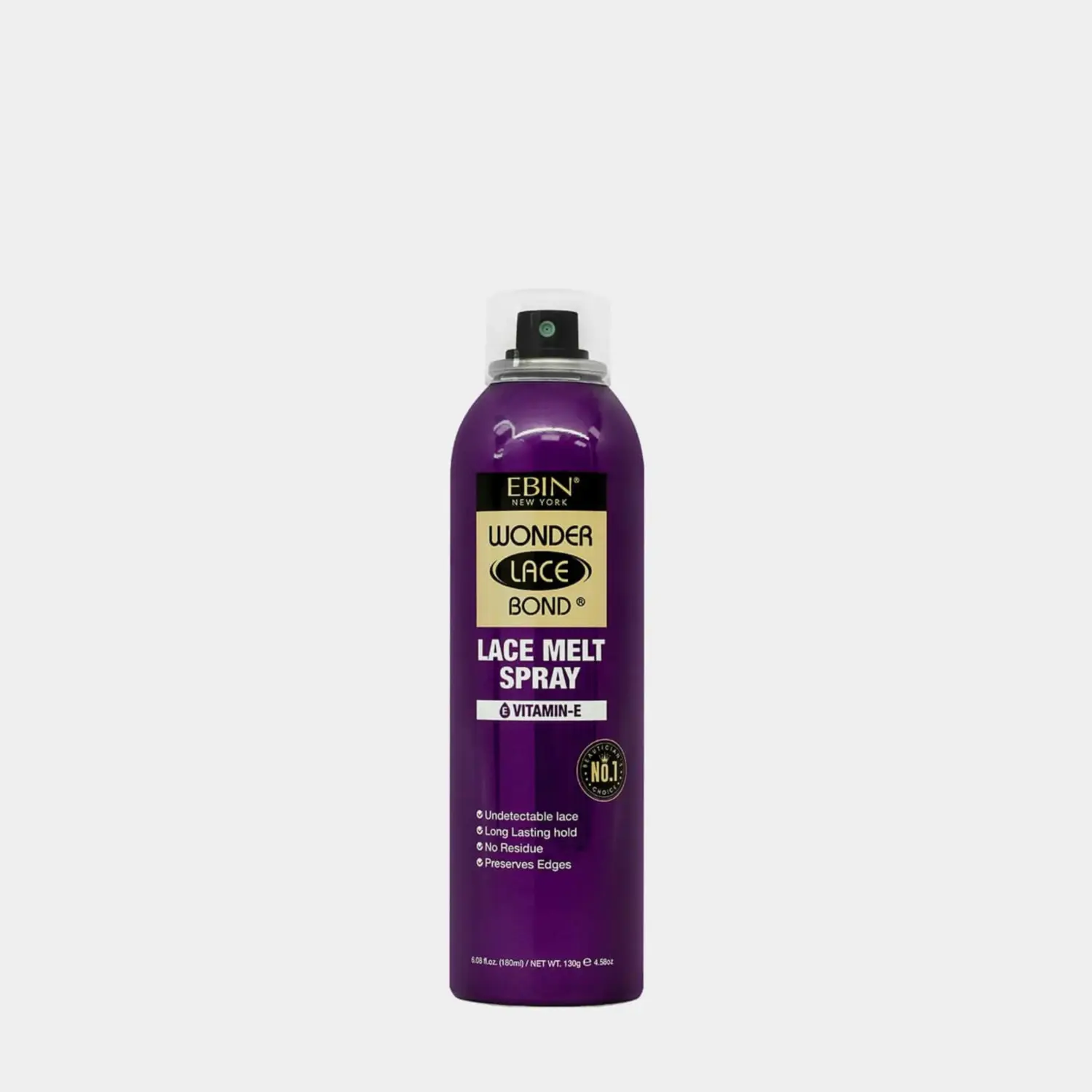 Ebin New York Wonder Bone Melt Spray - Vitamin E-Infused, Oil-Control, Discoloration-Protecting Hair Styling Spray (6.08oz/180ml)