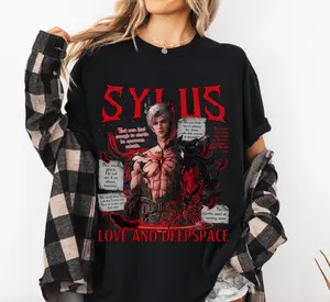 Sylus Girl Dinner Quotes Unisex T-shirt, LADS Merch, Sylus Love and Deespace Shirt, LADS Otome Game