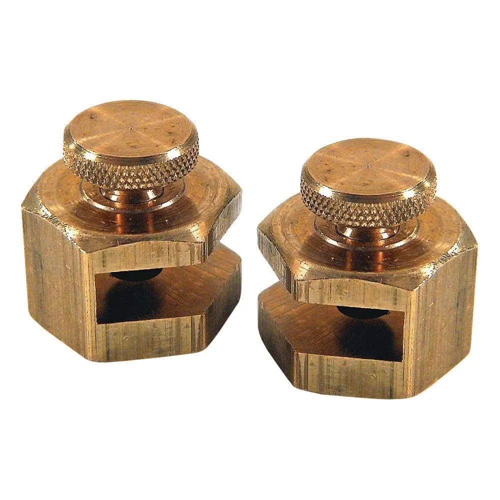 3/4 in. Brass Stair Gauges (2-Pack) 3/4 in. Brass Stair Gauges (2-Pack)
