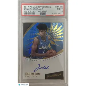 2017 Panini Revolution Rookie Autographs Jonathan Isaac #RAJIS PSA 9