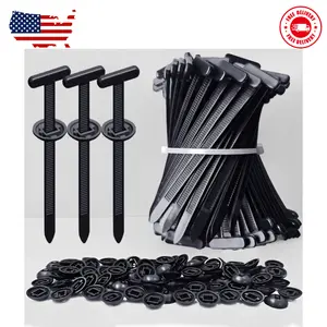 2026 Upgraded Nylon Universal Cable Tie Buckle (50Pcs)