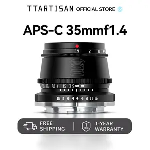 TTARTISAN 35mm F1.4 APS-C Manual Focus Lens for M43 Mount — Fast Aperture Street & Portrait Lens