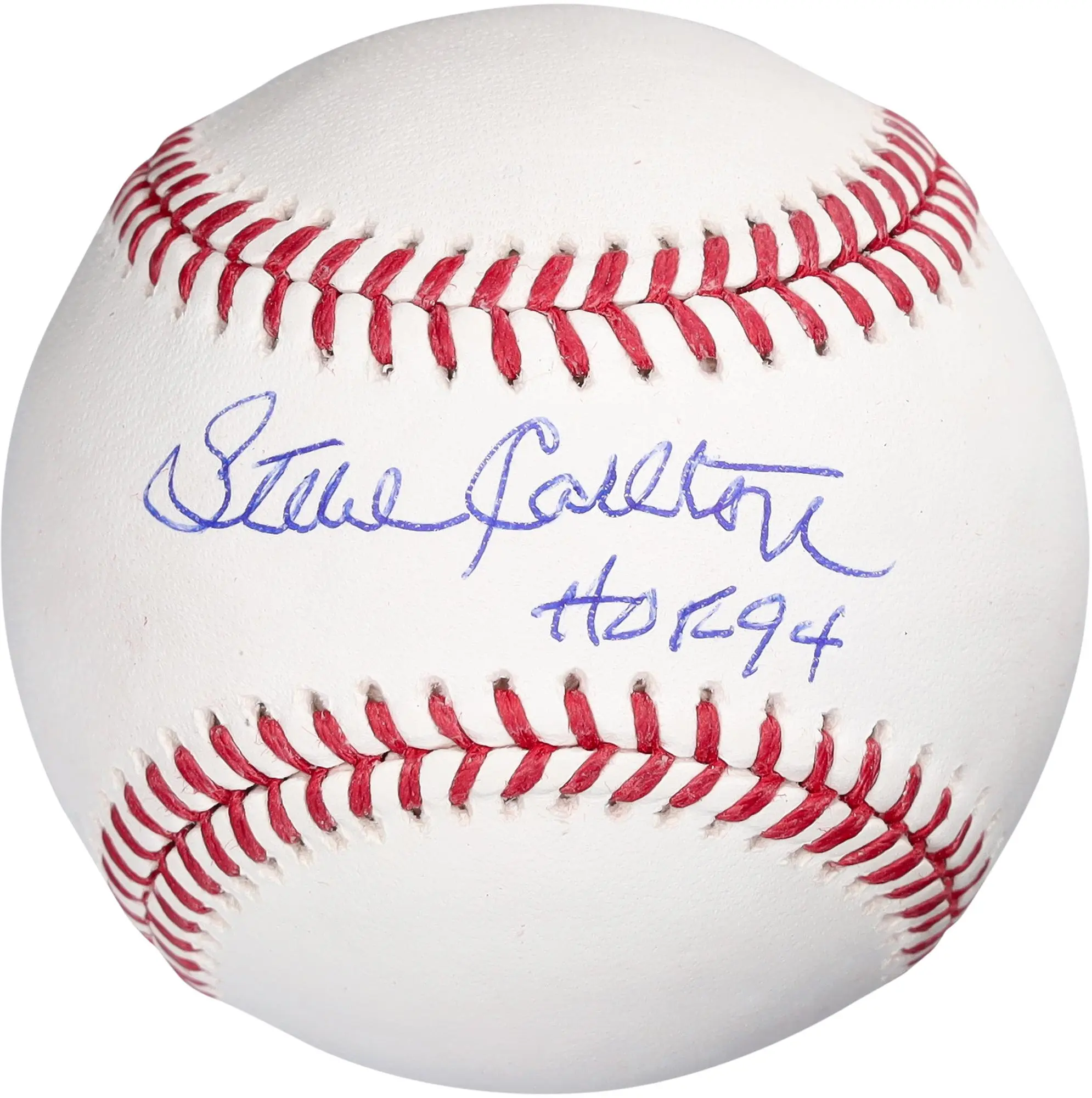 Steve Carlton Philadelphia Phillies Autographed Baseball with HOF 94 Inscription - Fanatics Authentic Certified