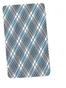 U.S. Game Systems Make Your Own Tarot Blank Cards - 80 Cards for Custom Tarot Deck Creation - 4 3/4" x 2 3/4" x 7/8" Size - Blue Plaid Design - Personalize Your Tarot Deck