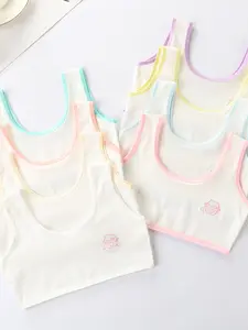 2026 New 8-Piece Set Bra for Girls, Youth Bras Without Steel Support, Comfortable Daily Underwear for Teens & Young Women