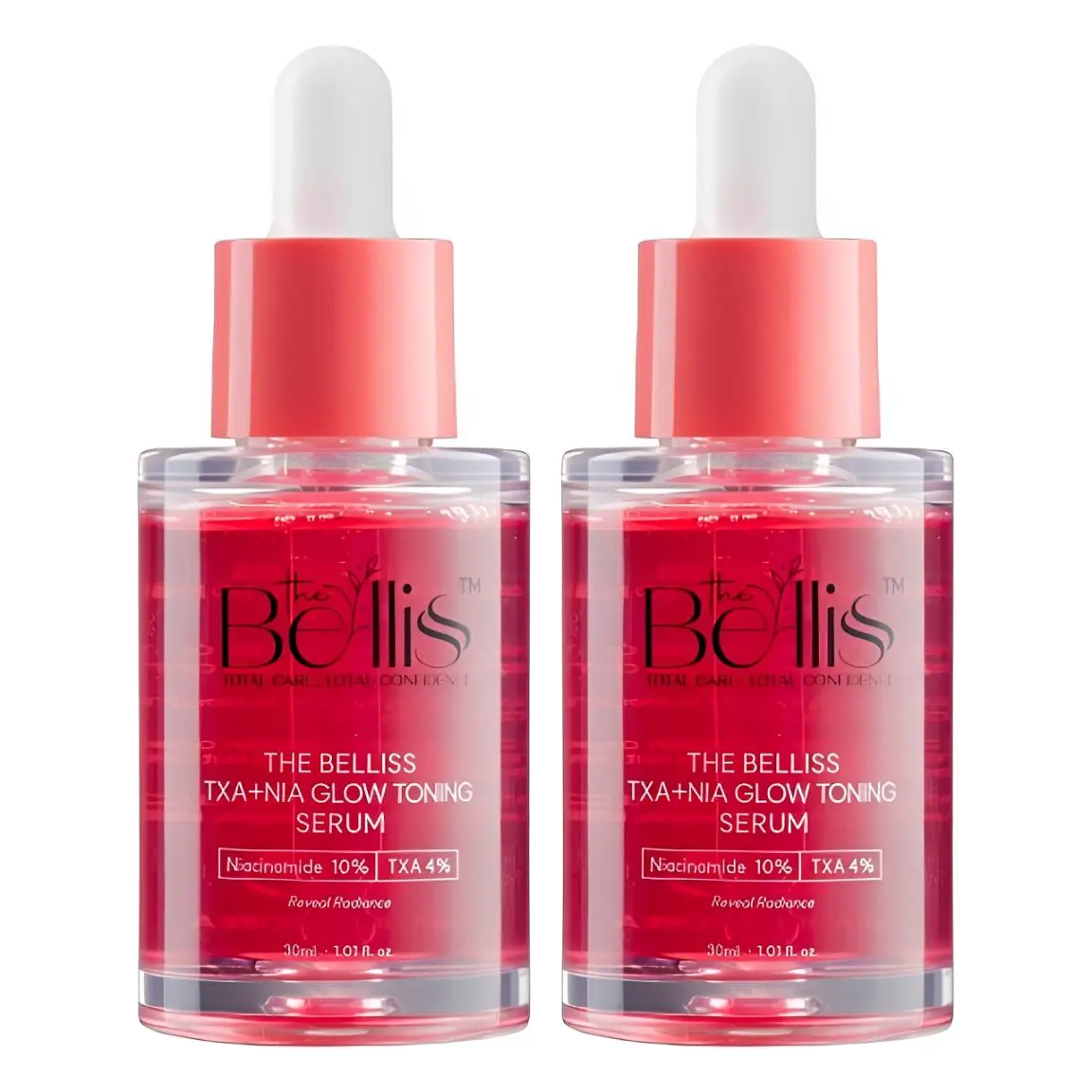 The Belliss Niacinamide 10% + Tranexamic Acid 4% Serum TXA NIA 2-Pack Value Set Dark Spot Corrector Brightening Hydrating Face Serum Fragrance-Free Sensitive Skin Safe Made in Korea 2 x 30ml Daily Moisturizer