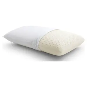 Beautyrest Latex Foam Bed Pillow with Removable Cotton Cover, King