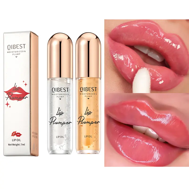 Skin Friendly Hydrating Lip Oil Plumping Smooth Comfortable Easy To Wear Lip Balm Glossy Lip Oil Moisturizing Lip Balms Lip Moisturizer