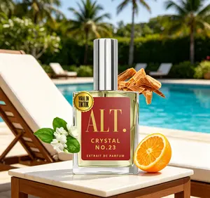 ALT. FRAGRANCES Crystal No.23 Extrait de Parfum | 2 oz 60ml | Unisex Baccarat Rouge 540 Inspired | Jasmine Amberwood & Cedar Long-Lasting Fragrance
