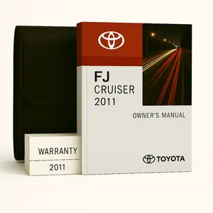 2011 Toyota FJ Cruiser Owners Manual - Complete Set