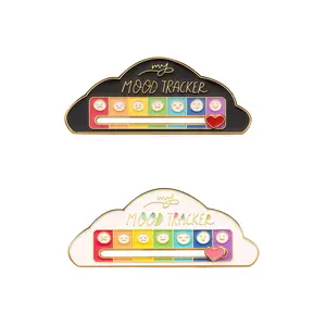 Social Battery Pin - Slider Pins for Introverts, Funny Interactive Mood Pins for Jackets & Backpacks - Novelty Cowboy Accessories for Men, Cute Gifts for Girlfriend, Wife, Her [Novelty Accessories]