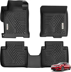 YITAMOTOR Floor Mats for Honda Accord Seden 2013-2017 Custom Fit Floor Liners
