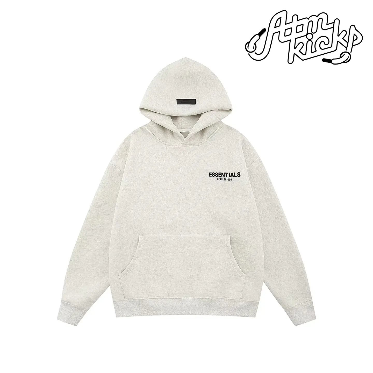 Fear of God Essentials Hoodie FW22 (Light Oatmeal) Authentic Brand New Fashion Streetwear Hypebeast Limited Gift