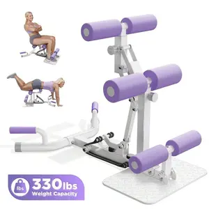 Adjustable Deep Squat Machine – 7 Level Resistance Glute Leg Trainer for Home Gym