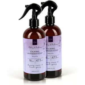 Spray, Peaceful Lavender, Freshener and Fragrance Room Spray, Pack of 2, 16 oz