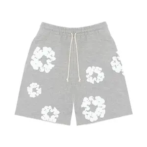 Denim Tears The Cotton Wreath Shorts Grey