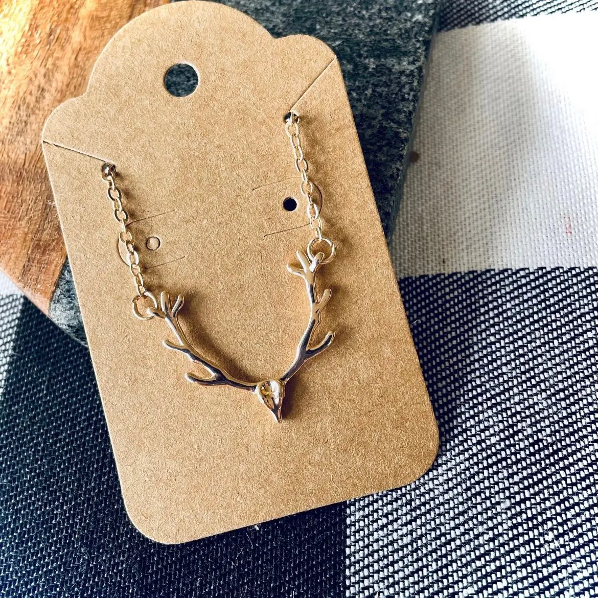 Deer necklace