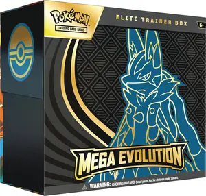 Pokémon TCG: Mega Evolution Elite Trainer Box - Mega Lucario