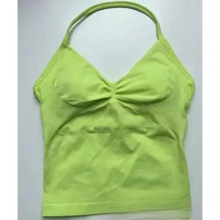 Cami + Shorts) Fluorescent Green