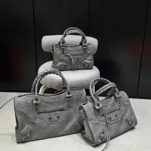New Arrival Rivet Pillow Bag - Ins Motorcycle Style, High-End Large Capacity, Shoulder/Crossbody/Handheld for Trendy Cool Girls