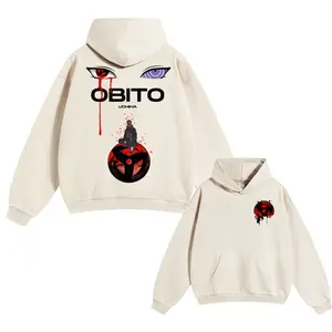 Naruto Unisex FallFreshness outfits men streetwear 80s 90s graphic tees cotton Anime funny 300G Hoodies men gifts