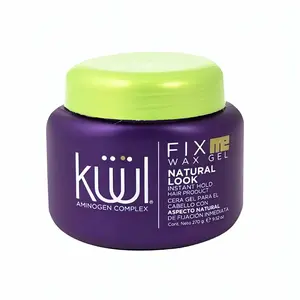 KUUL Color System Fix Me Wax Gel, Smooth Styling Hair Gel with Aminogen Complex for Frizz Control and a Natural Wet Look, 9.52 oz