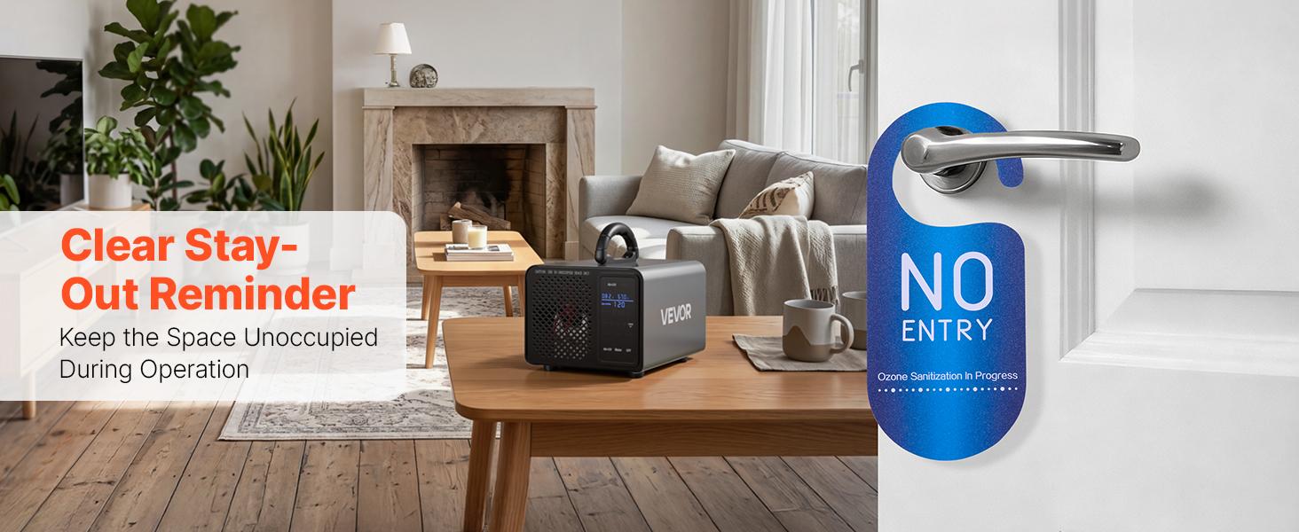 【summerfinds】VEVOR Commercial Ozone Generator (36000mg/h, 1000mg/h Option) - Ozone Ionizer with 15s Delayed Start, Area-Based Timer, LCD Touchscreen, Industrial Odor Removal for Home, Kitchens, Warehouses (Up to 3200 sq.ft) | Father's Day Gift, 1000 Mg/H