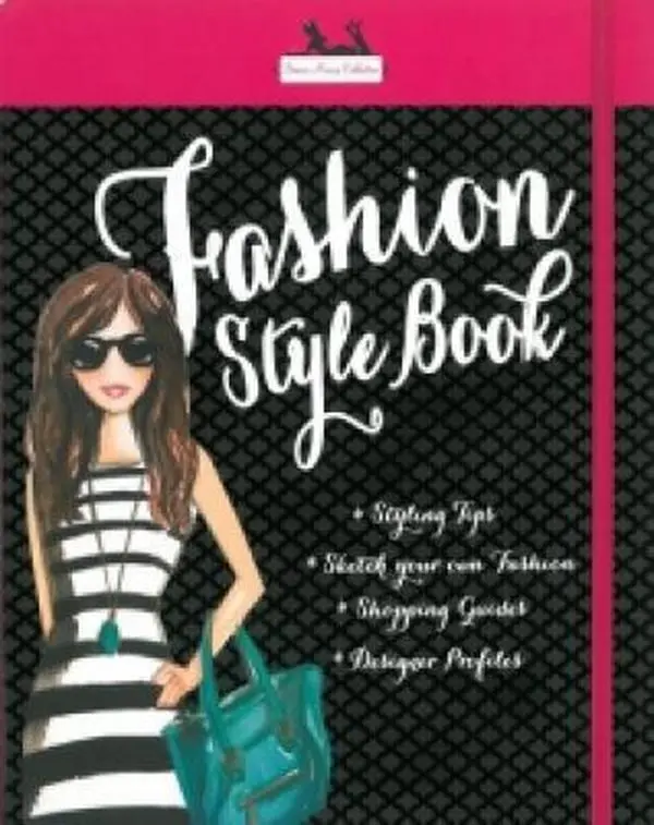 Used English Fashion Style Book - Soft Covers, Styling Tips, Sketch Your Own Fashion Pages, Shopping Guides, Designer Profiles (Unknown Author, Paperback)
