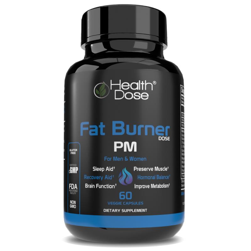 FB Pm Night-Time By Health Dose, 60 Vegetarian Capsules