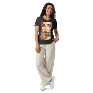 Sweet, I like it - Women’s relaxed v-neck t-shirt