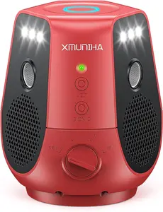 Mouse Repellent Ultrasonic Plug in, 360° Ultrasonic Rodent Repellent with PIR Sensor & LED Strobe Light, 3 Modes Mice Repellent for Indoor, Electronic Pest Control Devices for Spider, Cockroach, Ant