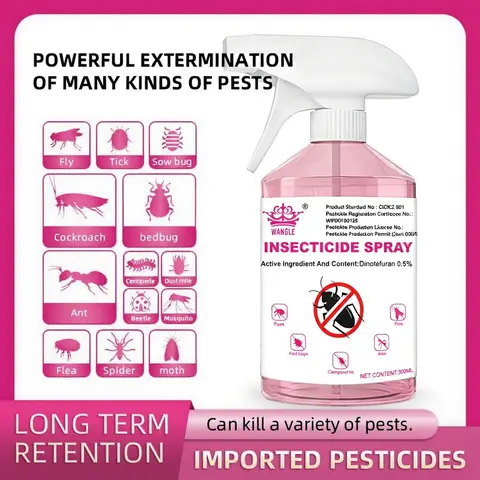 Indoor Liquid Insecticide Concentrate - Powerful Insect-Control Solution for Residential Use, Easy-to-Use Cockroach, Bedbug Extermination, Kills a Variety of Pests