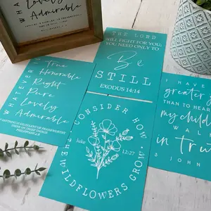 Reusable Stencil Set with Bible Verses (4 Pack) Reusable Stencil Set with Bible Verses (4 Pack)