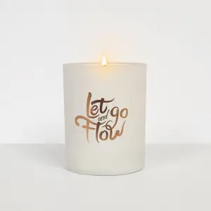 Secret Fortune Candle: Let go and flow.