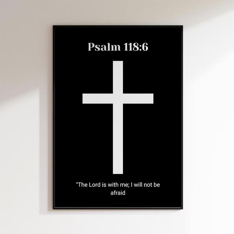 Set of 3 Black Exellence Wall Art,  Bible Verse Prints, Home Decor