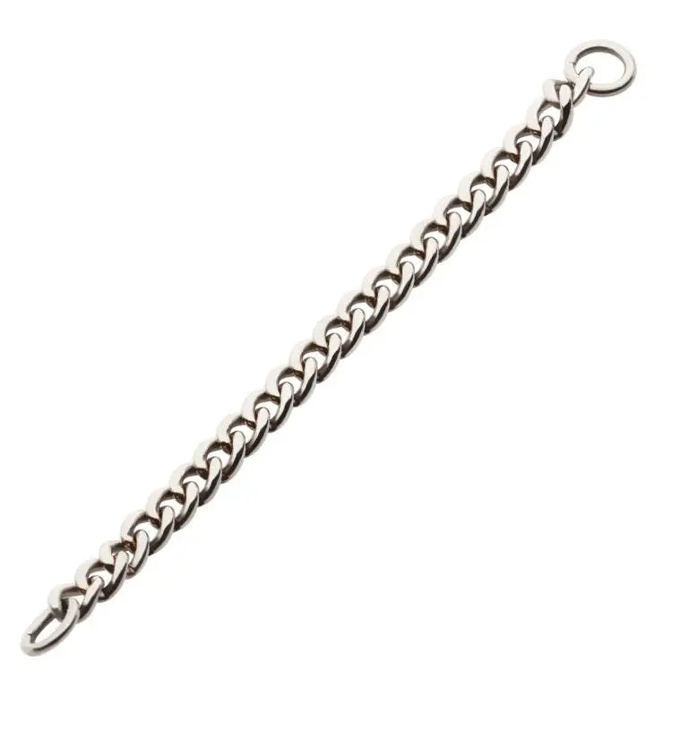 Curb Titanium Nose & Cartilage Piercing Chain