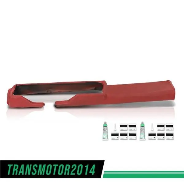G-PLUS Red Front Upper Dashboard Cover Overlay, Car Interior Accessory, Car Accessory, Fits 1979-1981 Chevy Camaro, 18-662-RD