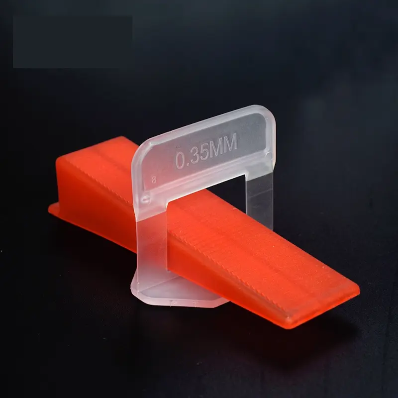 Ceramic tile paving with tight joints, leveling device, 0.35mm/0.5mm ...