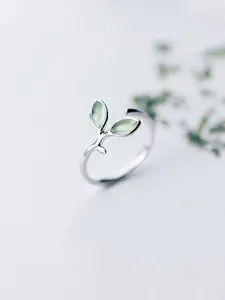 New Trendy Delicate Bud Ring, Natural Inspiration Ring, Daily Fashion Accessory, Unique Design, Adjustable Open Ring, Nature Lover Gift, Adjustable Rings