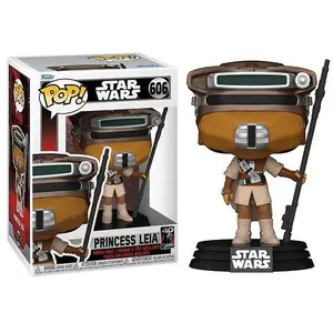 Funko Pop! Princess Leia Boushh 606 Vinyl Figure in PopShield Protector
