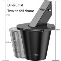 Oil drum+Two tin foil drums