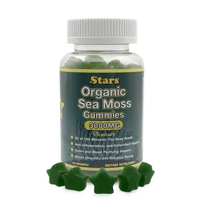 Stars Organic Sea Moss Gummies + Bladderwrack Burdock Root & Apple Cider Vinegar