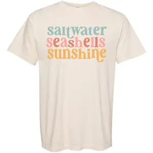Seashells & Sunshine Comfort Colors T-Shirt 'NLB'