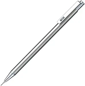 Zebra Mini Mechanical Pencil, 0.5 Mm, Silver Body (TS-3)