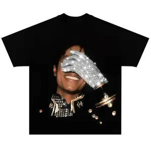 Michael Jackson Glove Graphic Tee, Music MJ King of Pop T-Shirt, a Perfect Gift for Fans